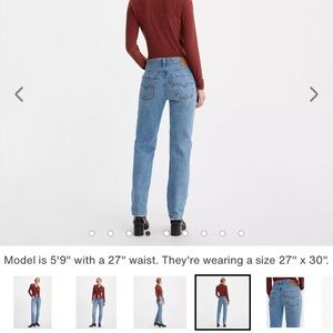 Levi’s Middy Straight Jeans Size 25